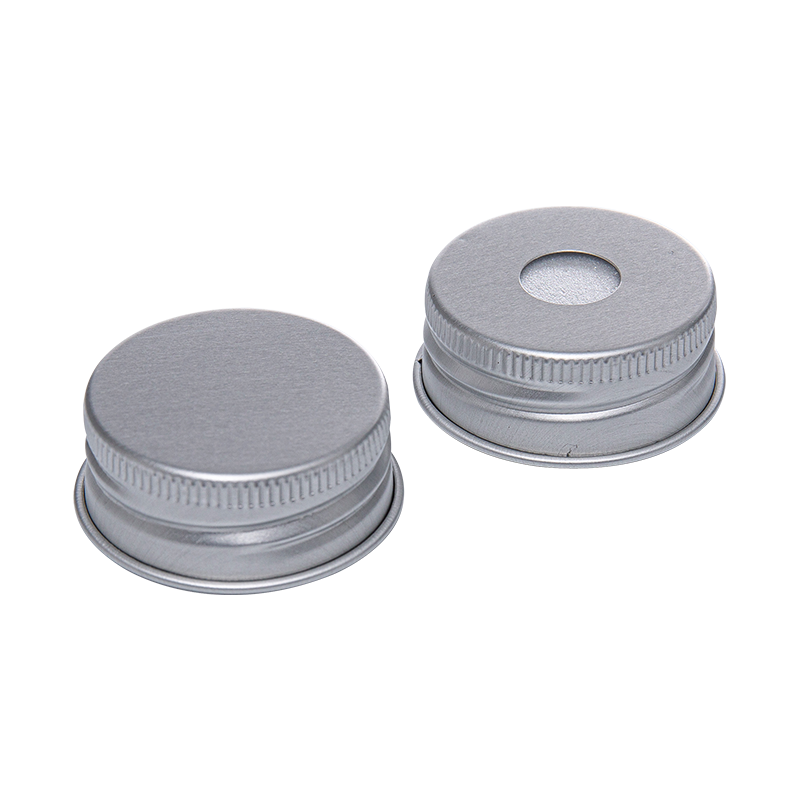 38 mm litteät/rei'itetyt alumiinipullosopit